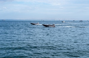 Maritime technology pictured in an AUKUS government announcement