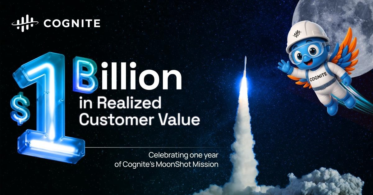 cognite.com source-supplied announcement or product visual.